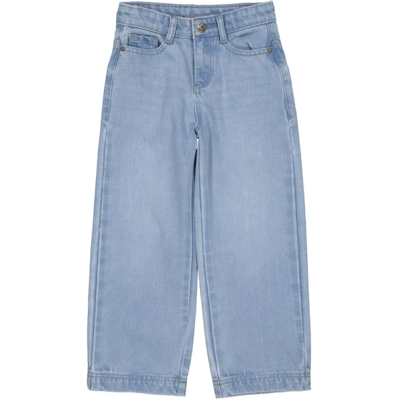 Lichtblauwe jeans met wijde pijpen | Light Blue Denim