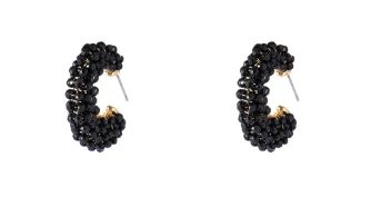 E65057-1 Day &amp; Eve Facet creool zwart