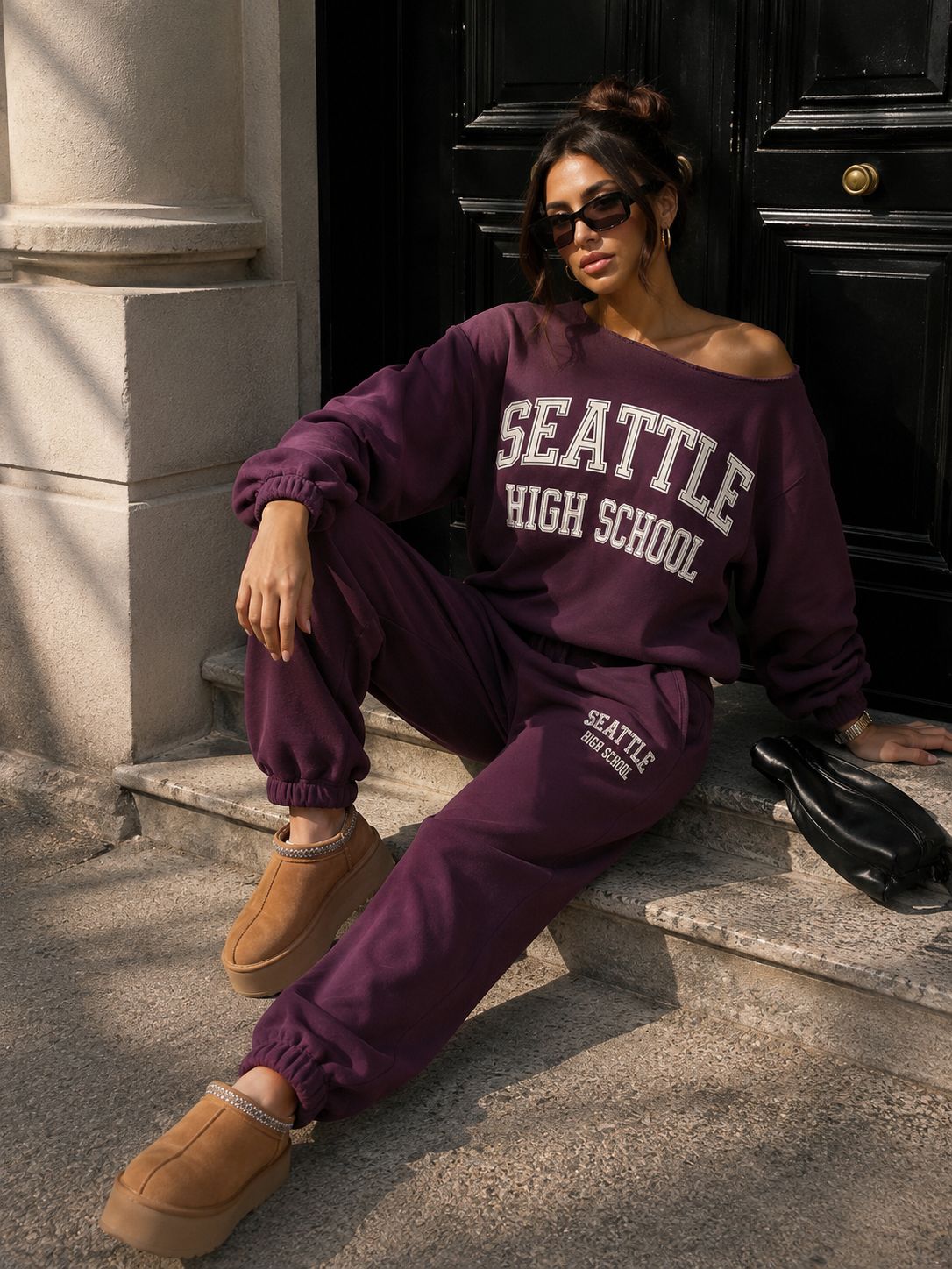 Aubergine comfy pak