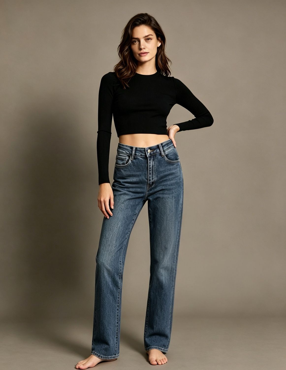 Laulia straight jeans