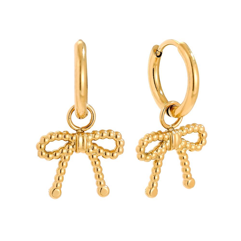Stainless Steel Petit Bow creool