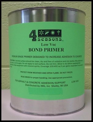 4Seasons® BOND PRIMER *LOW VOC Formula 1 Gallon 4Seasons® BOND PRIMER *LOW VOC Formula 1 Gallon
