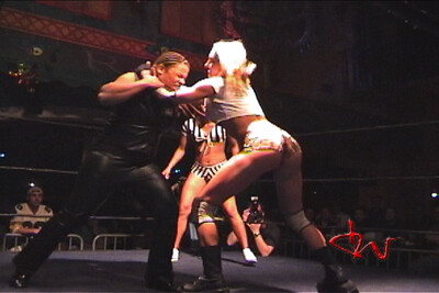 GI HO vs LADY STORM w/HO HATERS SOUNGUY &amp; SMOKE (WOMEN&#39;S WRESTLING) (VOD)