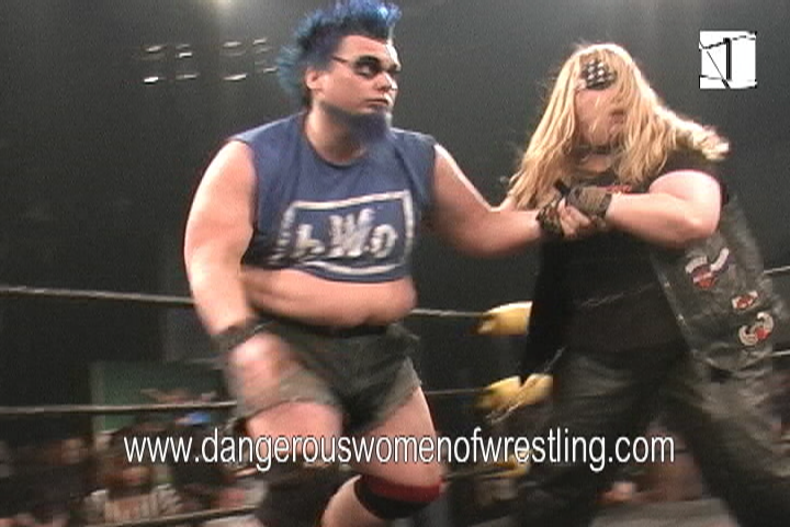 INTERGENDER WRESTLING - BLUE MEANIE VS PRYME TYME AMY LEE (WORLD TITLE) (VOD)