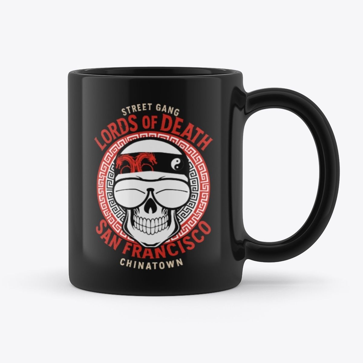 Lords of Death Street Gang - San Francisco Chinatown Premium Coffee Mug