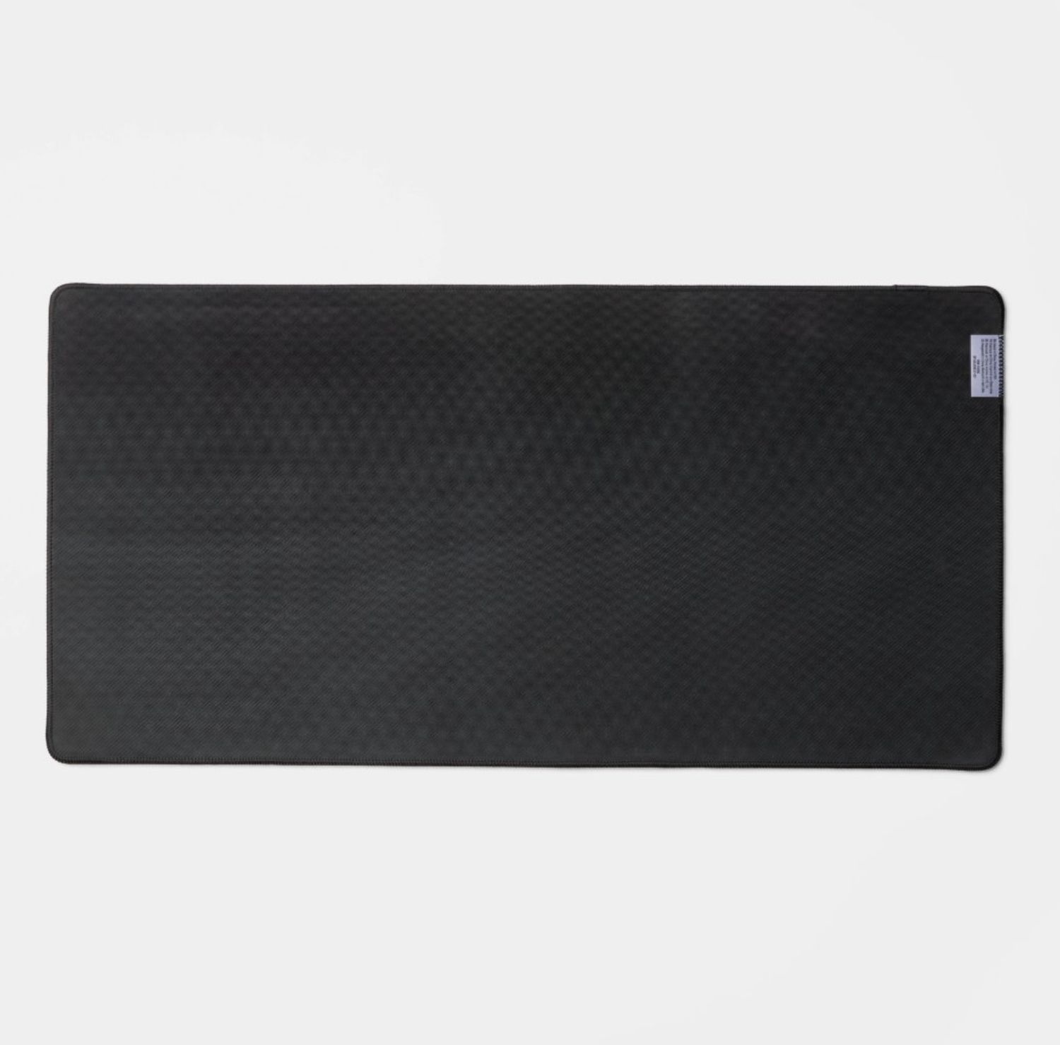 Follow the White Rabbit - Premium Black Desk Mat