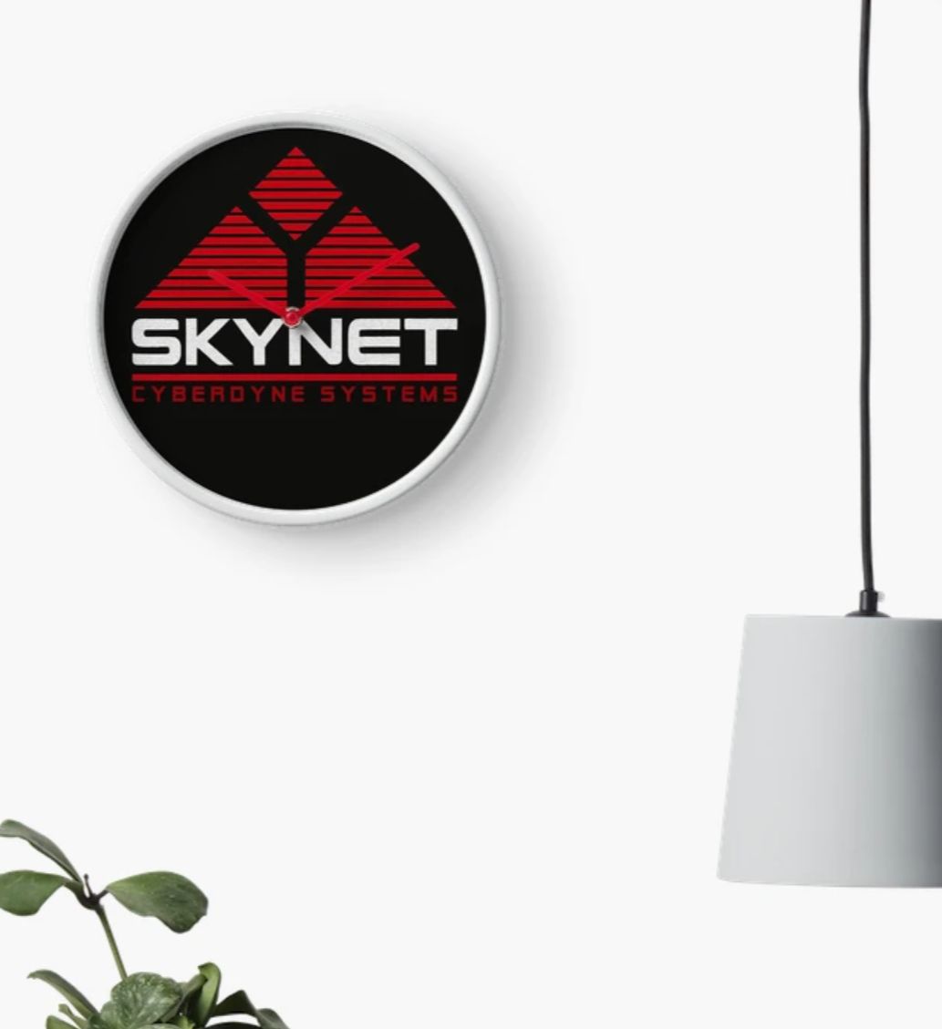 SKYNET Cyberdyne Systems - Wall Clock