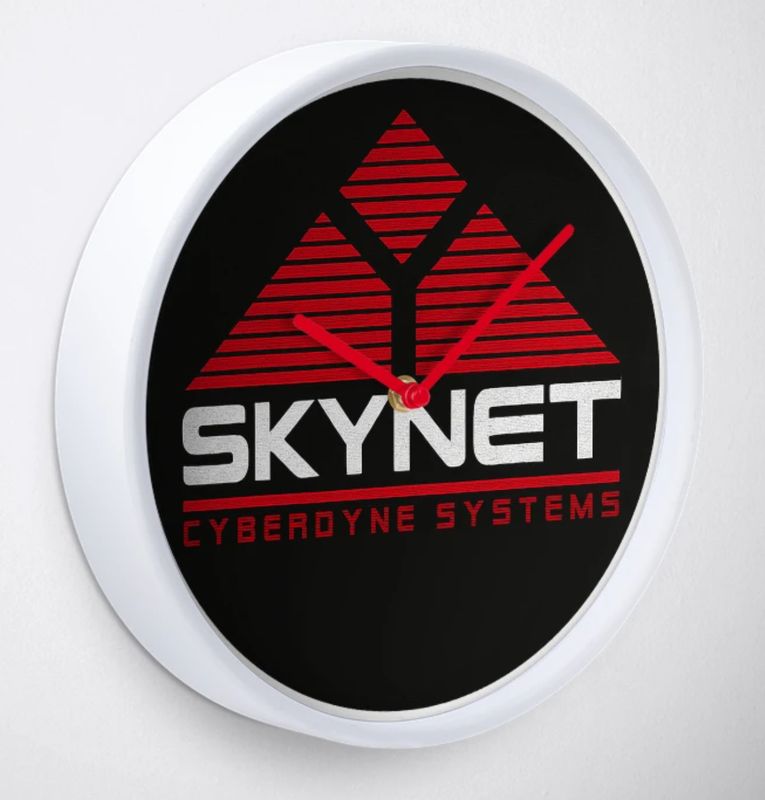 SKYNET Cyberdyne Systems - Wall Clock