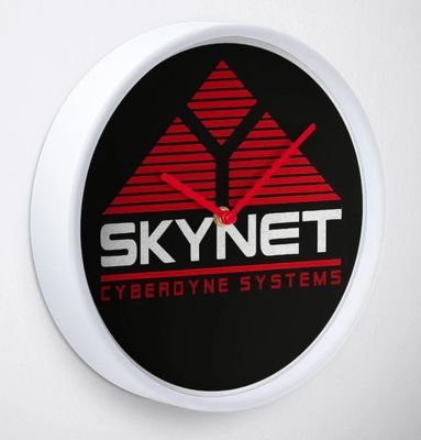 SKYNET Cyberdyne Systems - Wall Clock