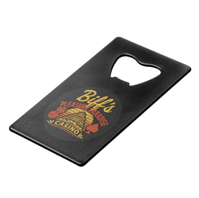 Biff&#39;s Pleasure Paradise Casino &amp; Hotel - Credit Card Bottle Opener