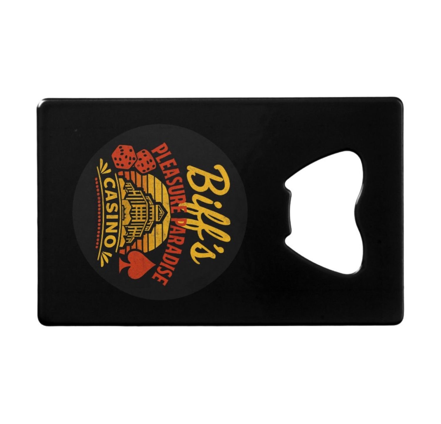 Biff&#39;s Pleasure Paradise Casino &amp; Hotel - Credit Card Bottle Opener