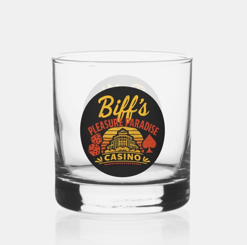 Biff&#39;s Pleasure Paradise Casino &amp; Hotel - Whiskey Glass