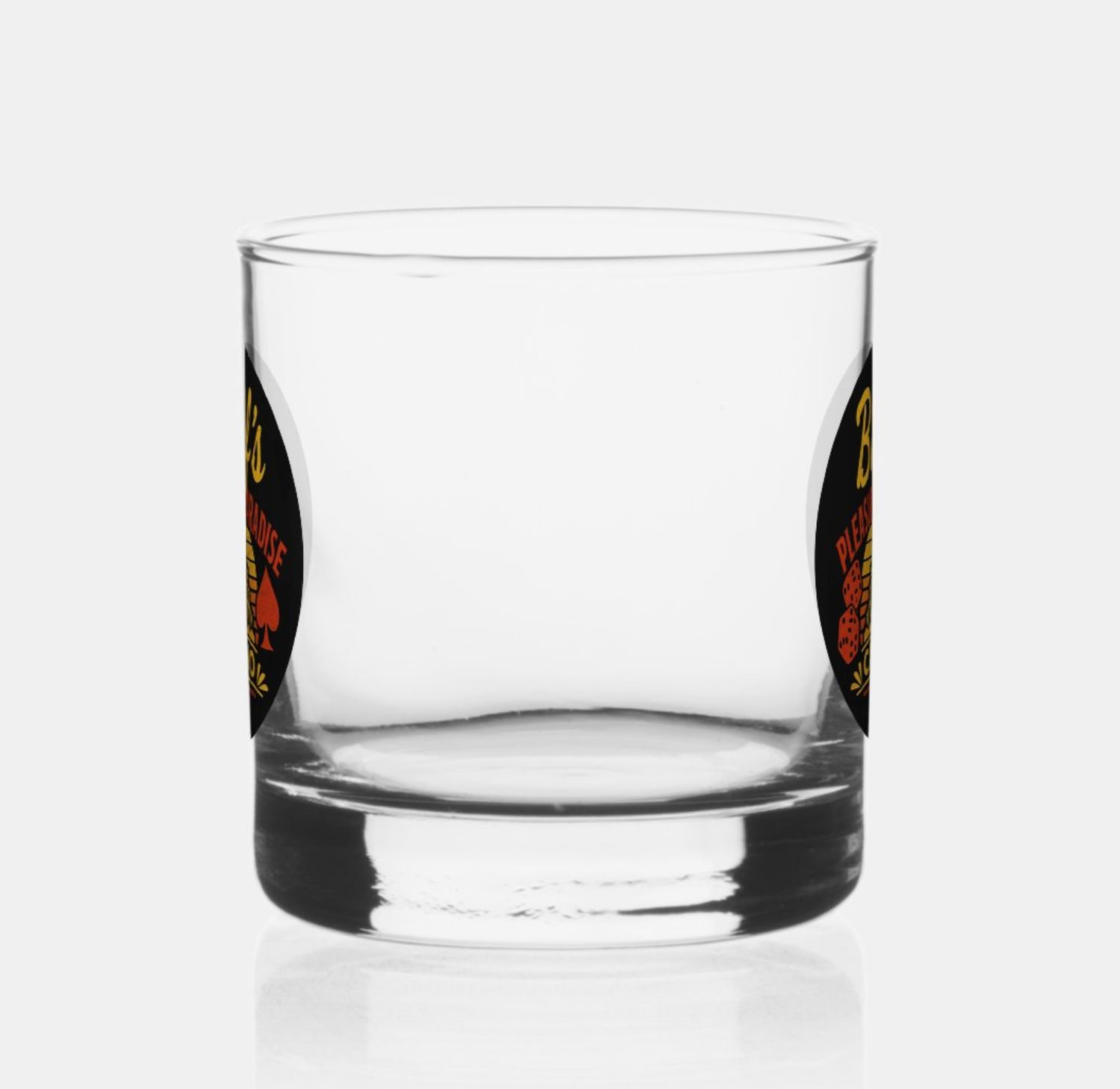 Biff&#39;s Pleasure Paradise Casino &amp; Hotel - Whiskey Glass