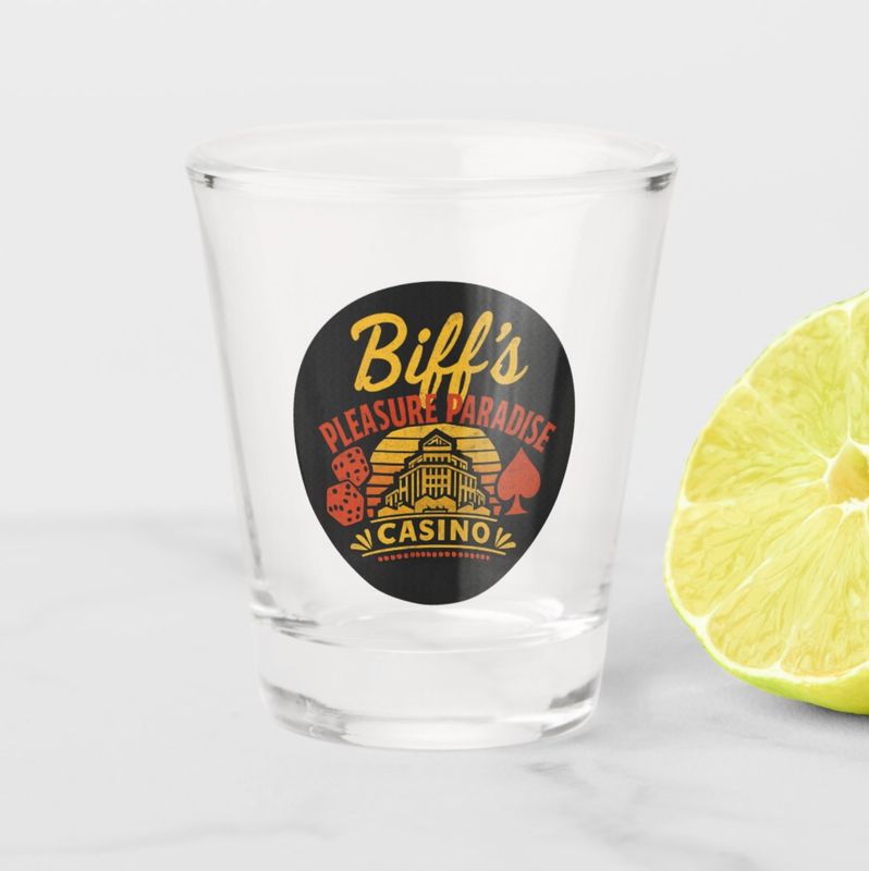 Biff&#39;s Pleasure Paradise Casino &amp; Hotel - Shot Glass