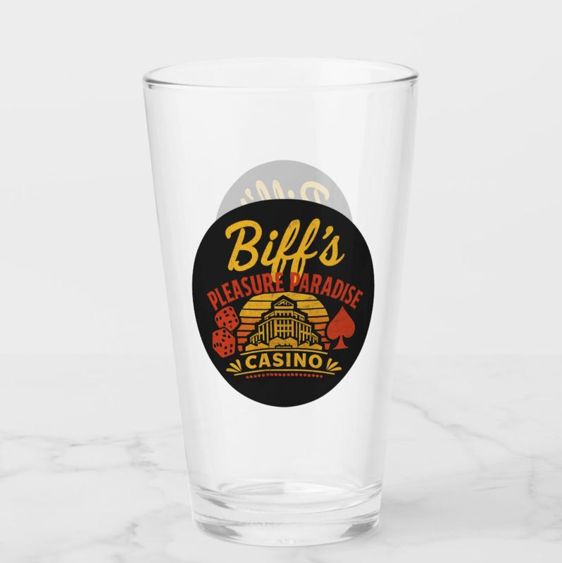 Biff&#39;s Pleasure Paradise Casino &amp; Hotel - 16oz Glass