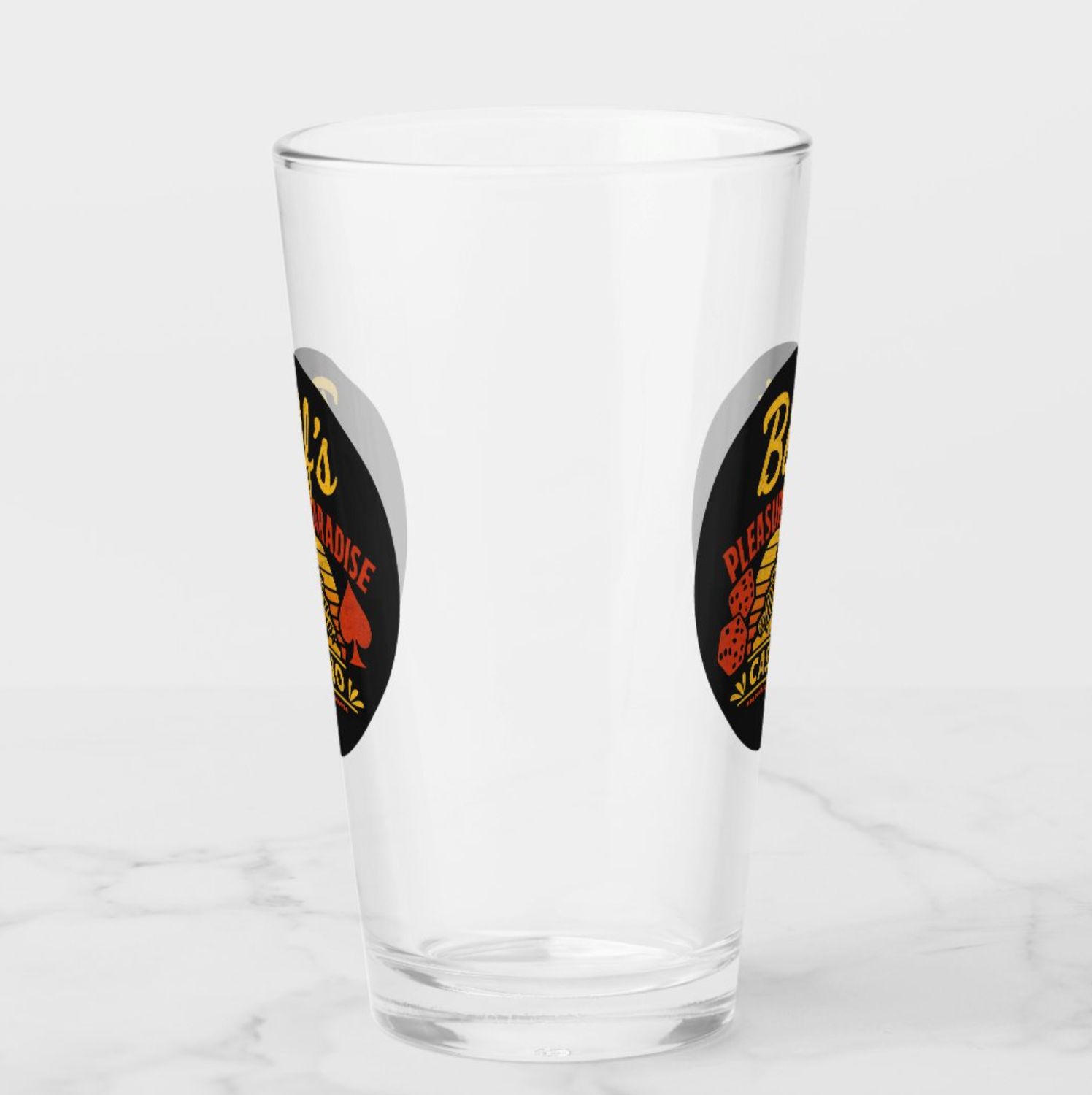 Biff&#39;s Pleasure Paradise Casino &amp; Hotel - 16oz Glass