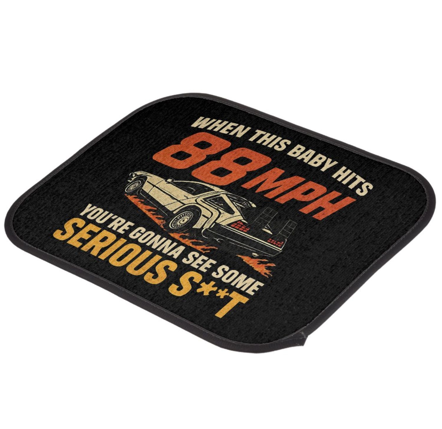 When This Baby Hits 88mph - Car Floor Mats [Rear - Pair]