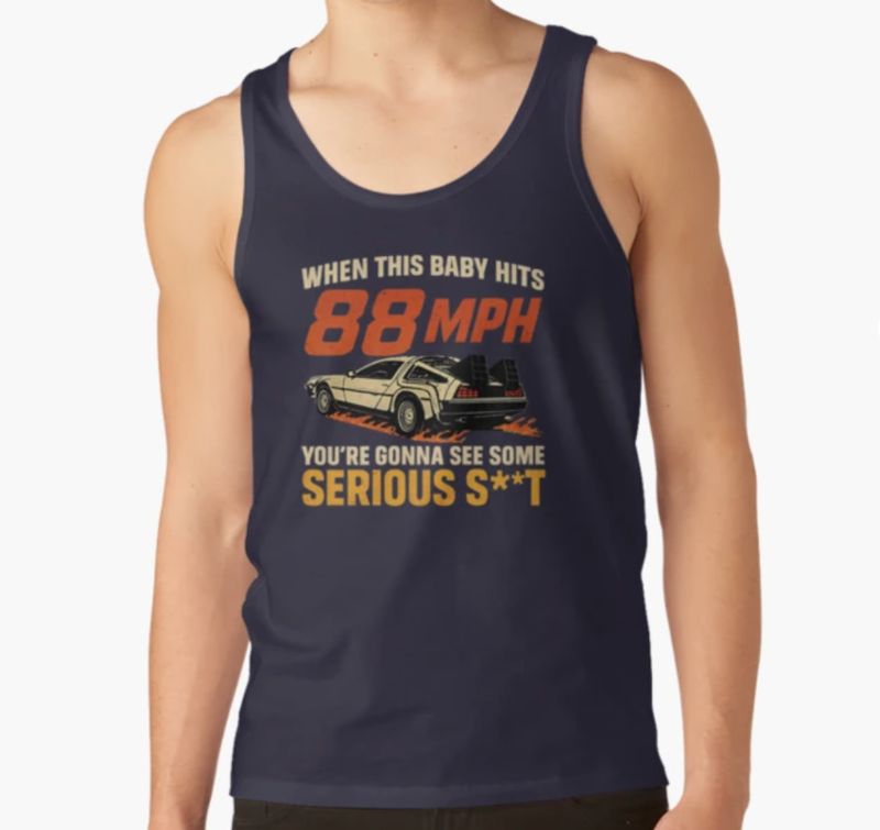When This Baby Hits 88mph - Mens Tank Top