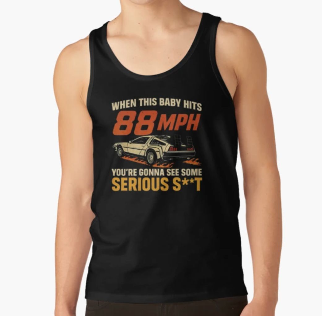 When This Baby Hits 88mph - Mens Tank Top