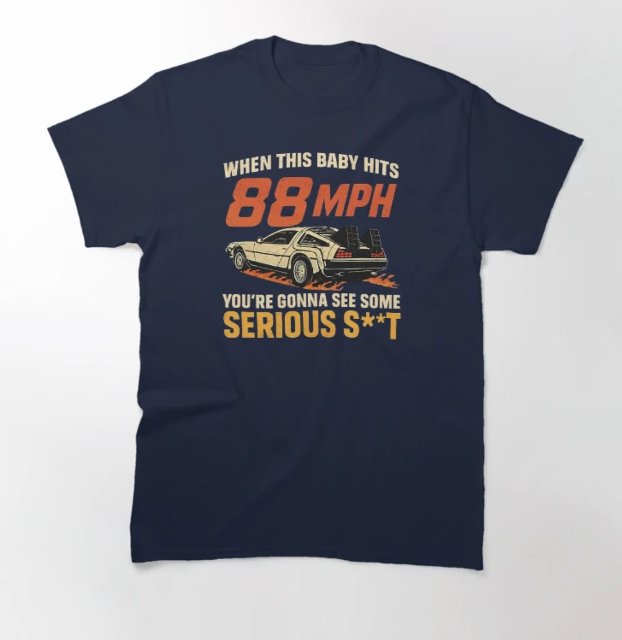 When This Baby Hits 88mph - Mens T-shirt