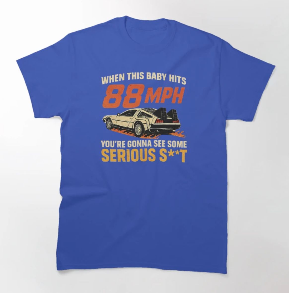 When This Baby Hits 88mph - Mens T-shirt