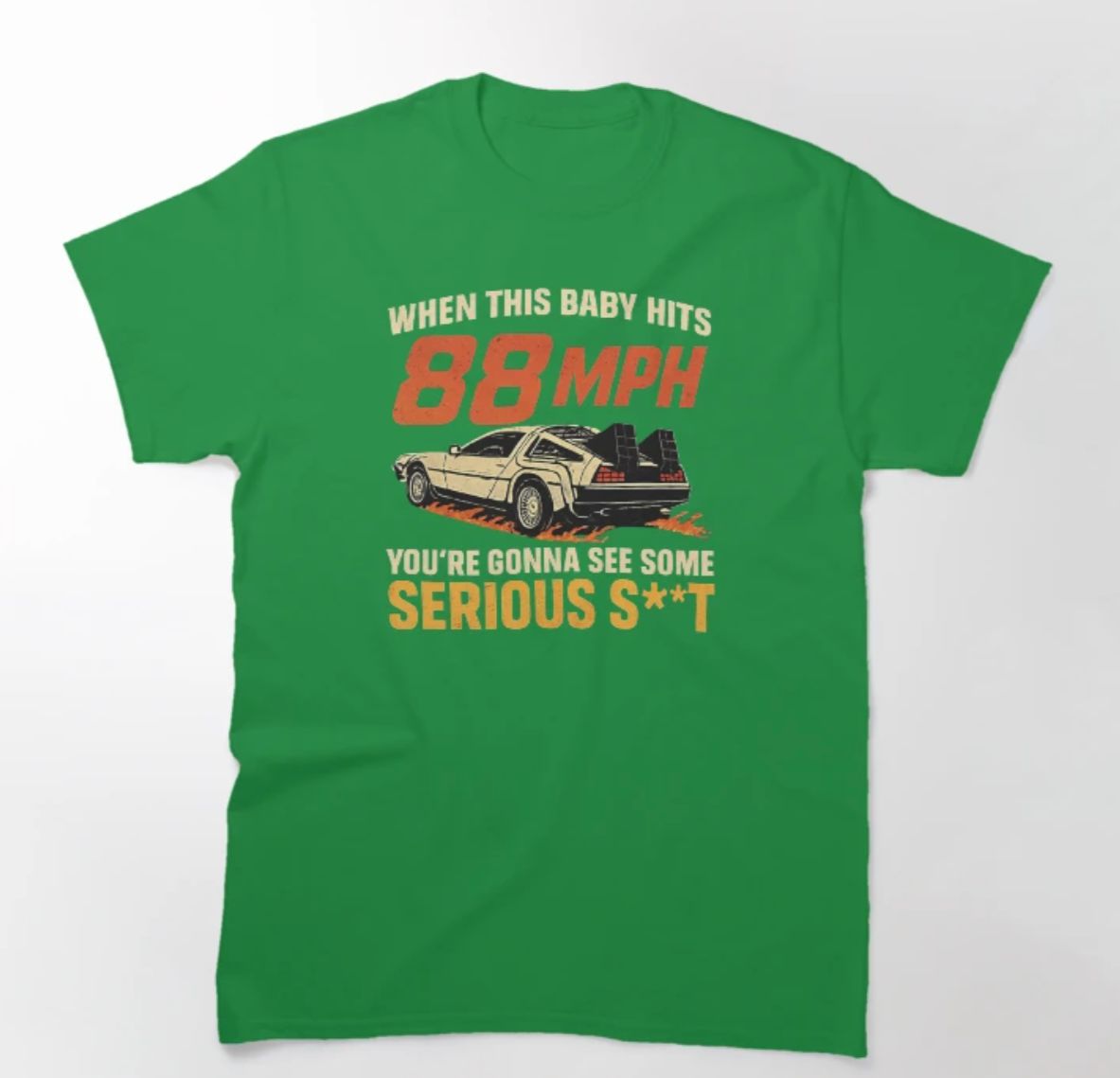 When This Baby Hits 88mph - Mens T-shirt