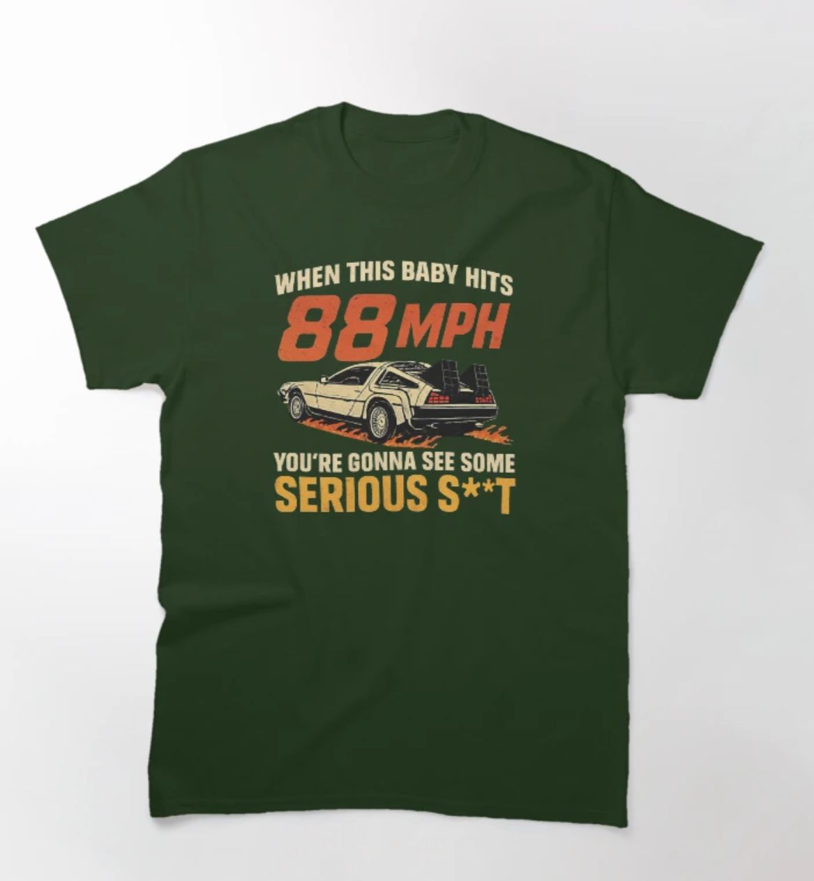 When This Baby Hits 88mph - Mens T-shirt