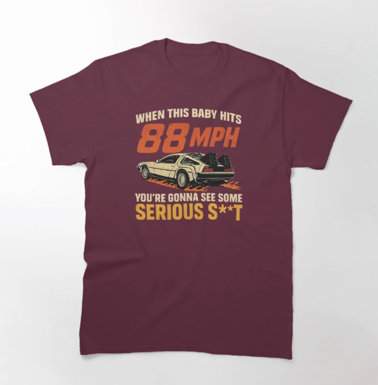 When This Baby Hits 88mph - Mens T-shirt