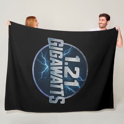 1.21 GIGAWATTS - Oversized Fleece Blanket