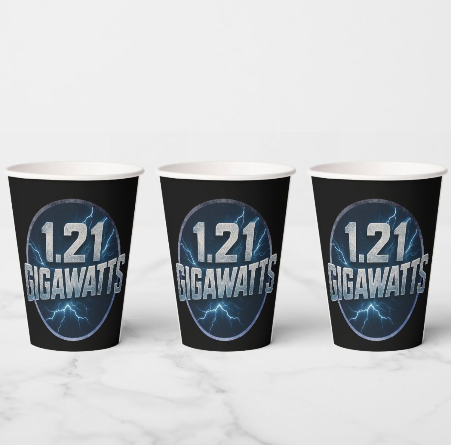 1.21 GIGAWATTS - Paper Part Cups [8 PACK]
