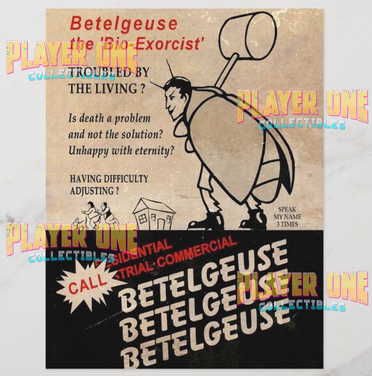 Betelguese Bio-Exorcist - Matte Finish 8.5&quot; x 11&quot; Flyer