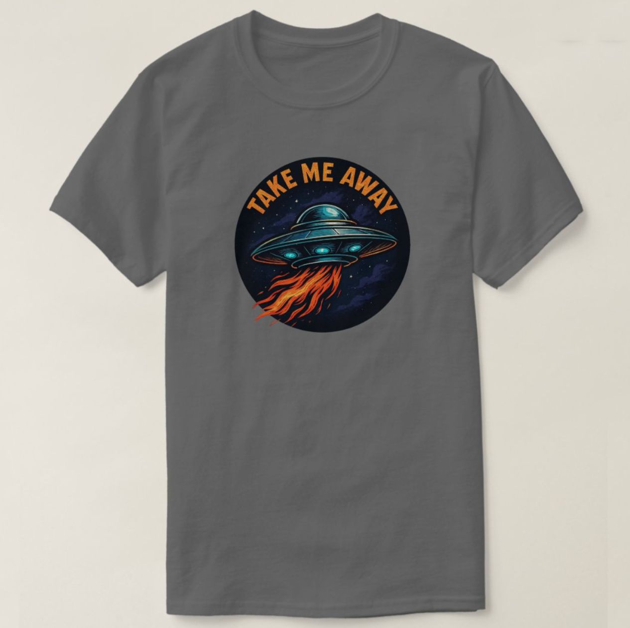 Take Me Away UFO - Mens/Womens T-Shirt