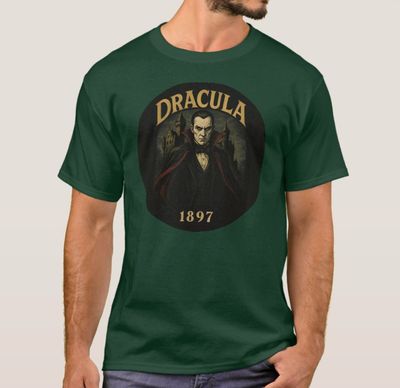 Count Dracula and his Castle 1897 - Mens T-Shirt