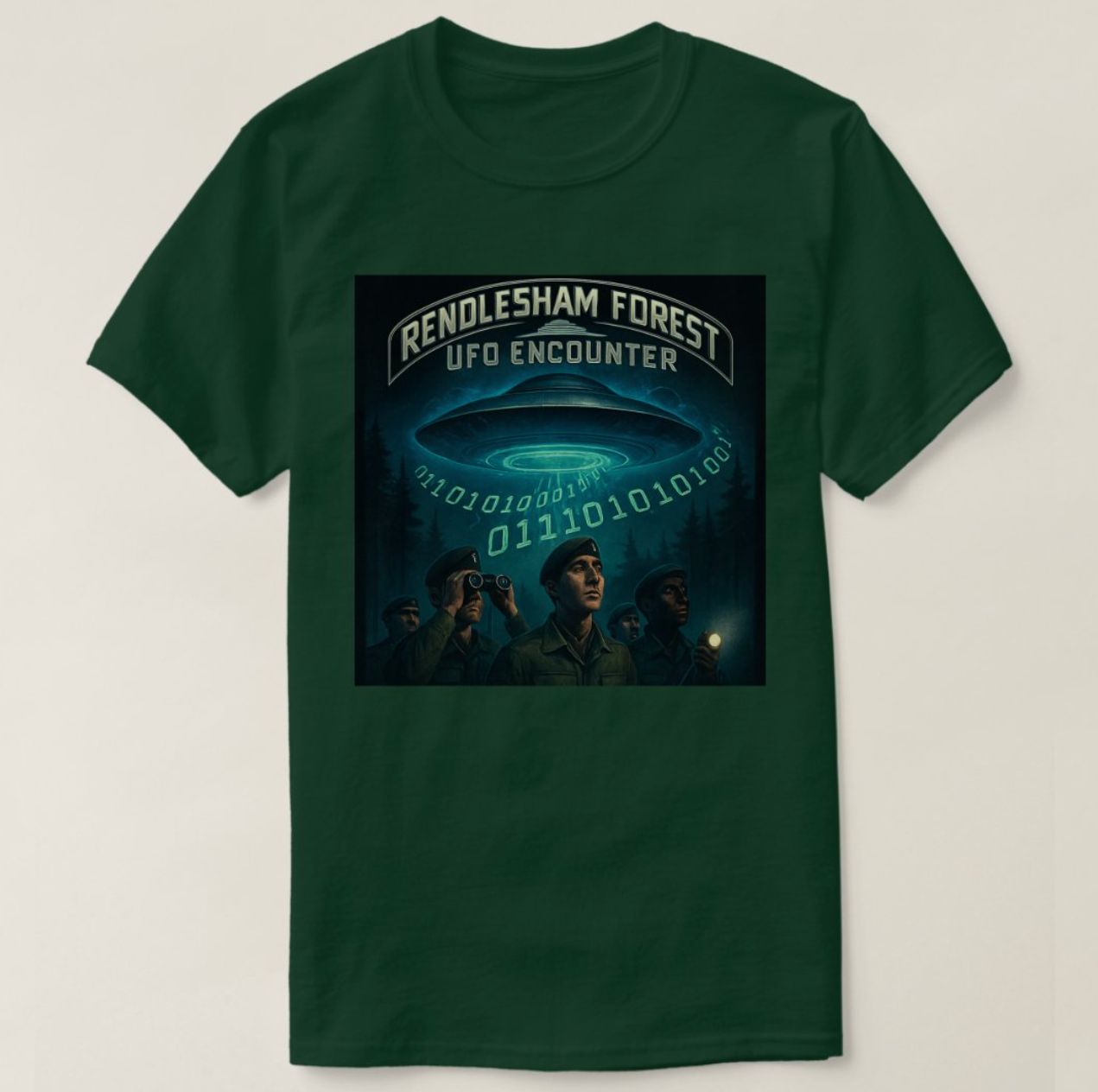 The Rendlesham Forest UFO - Mens/Womens T-Shirt
