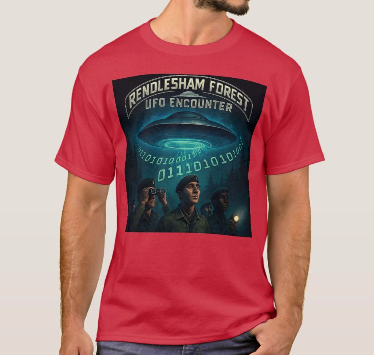 The Rendlesham Forest UFO - Mens/Womens T-Shirt