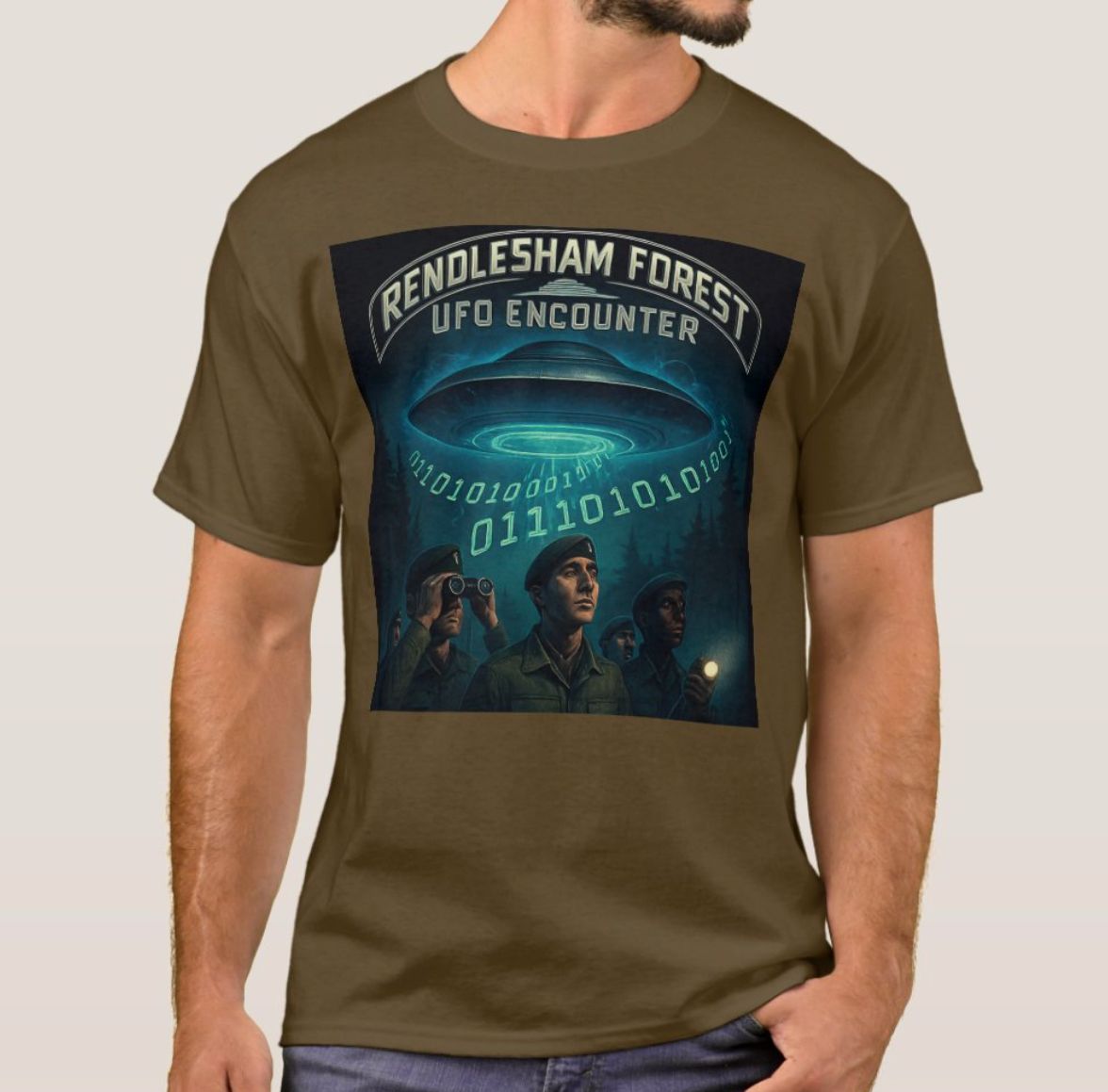 The Rendlesham Forest UFO - Mens/Womens T-Shirt