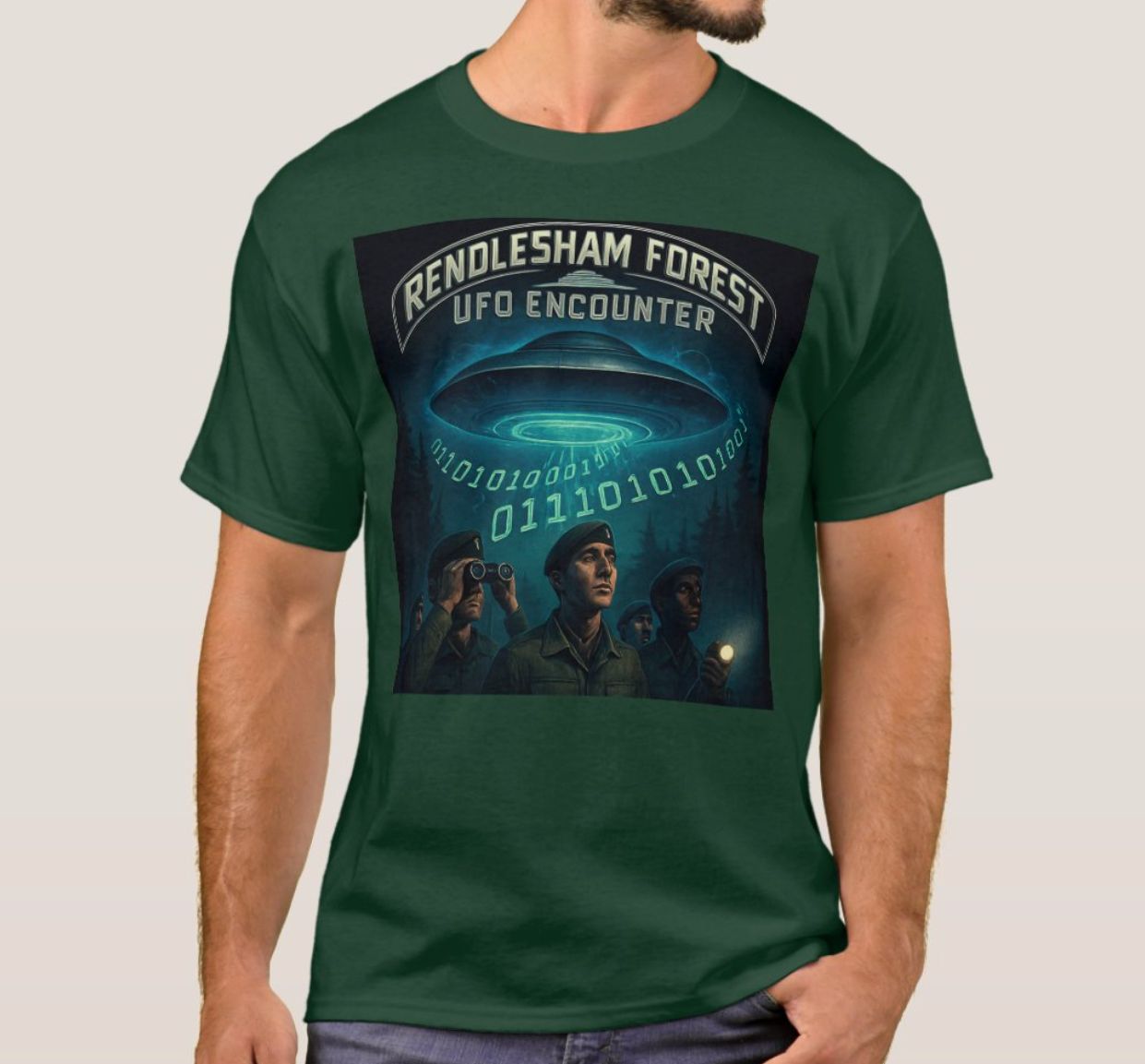 The Rendlesham Forest UFO - Mens/Womens T-Shirt