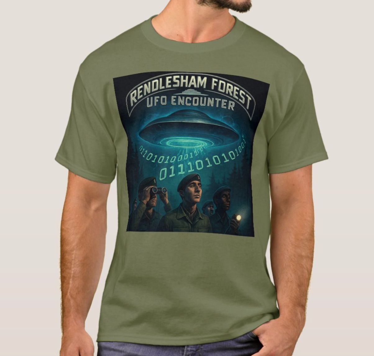 The Rendlesham Forest UFO - Mens/Womens T-Shirt