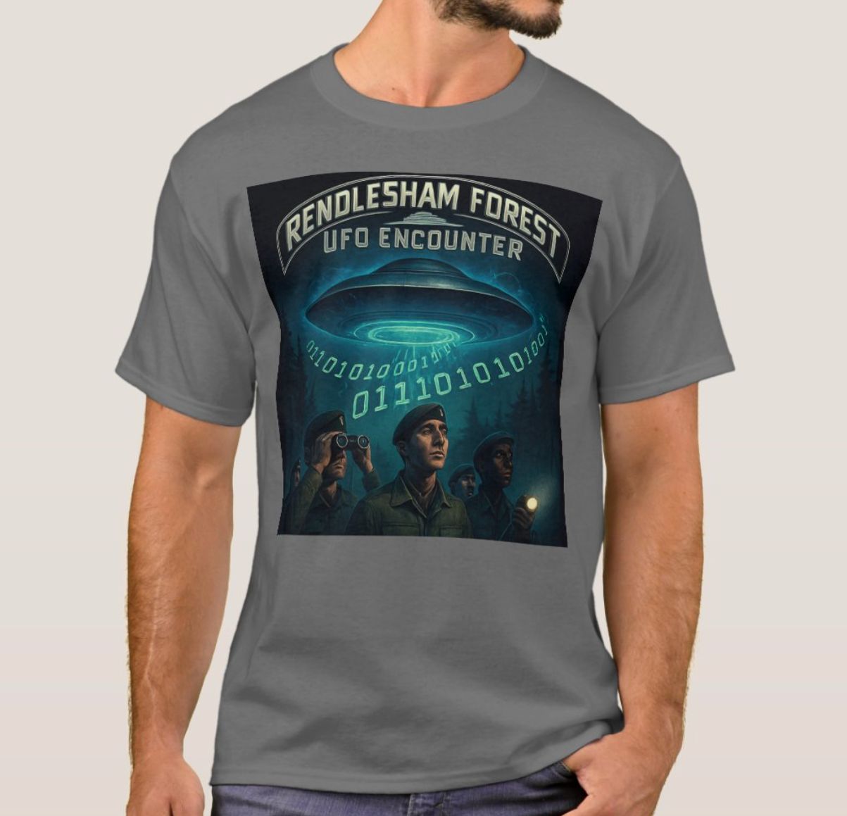 The Rendlesham Forest UFO - Mens/Womens T-Shirt