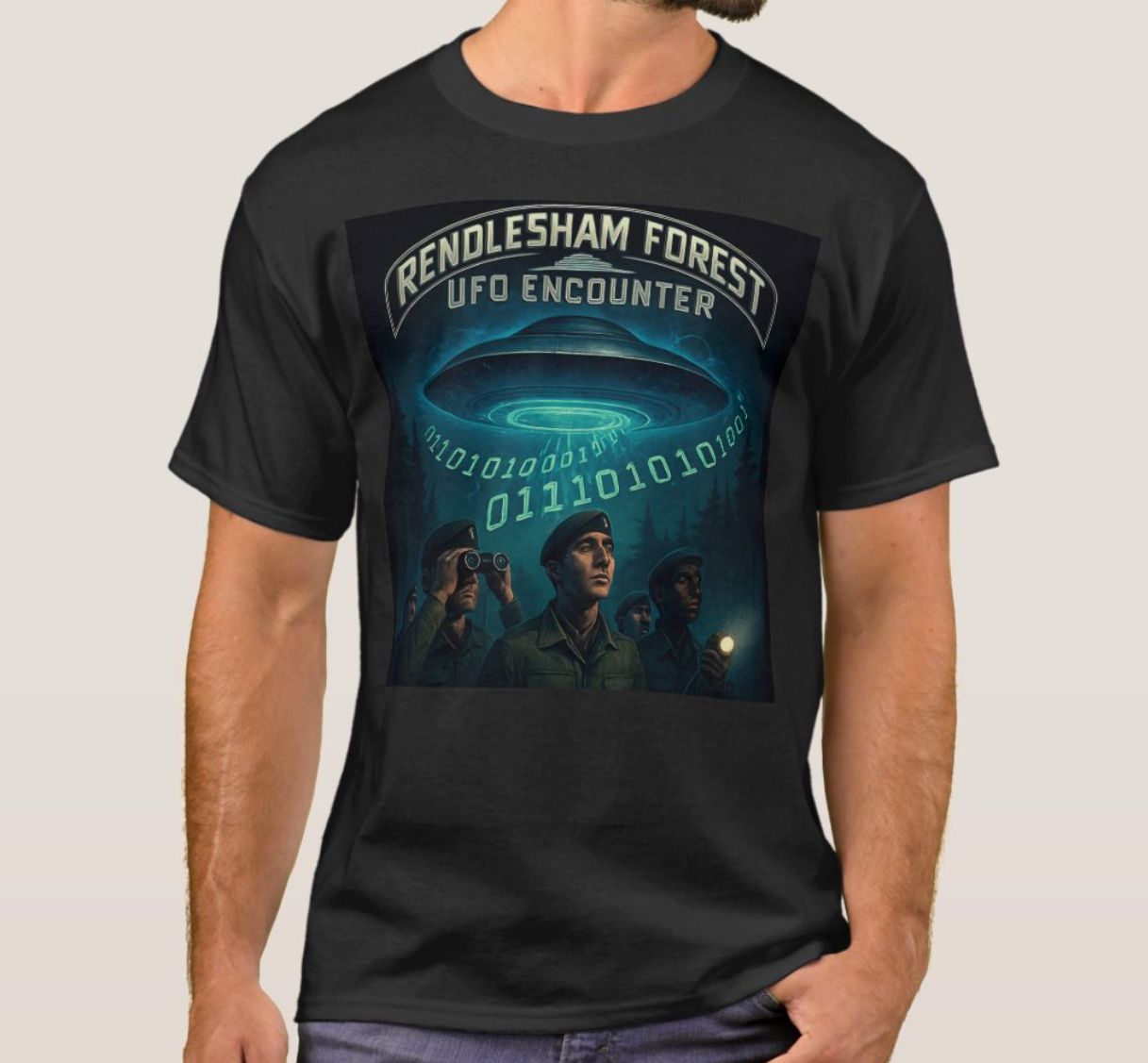 The Rendlesham Forest UFO - Mens/Womens T-Shirt