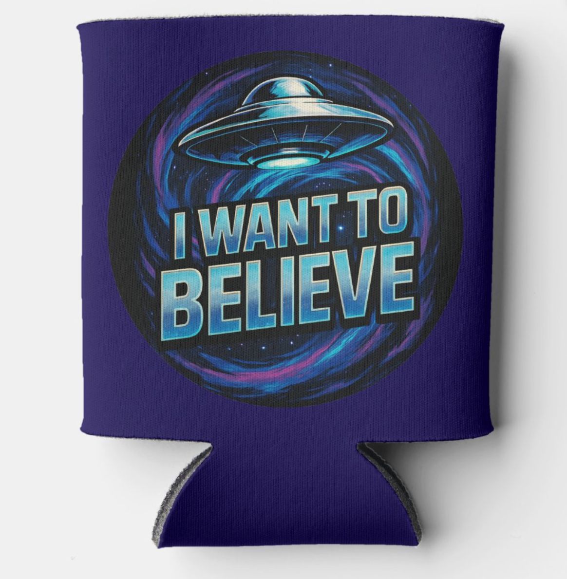 I want to Believe UFO Alien - Can Cooler