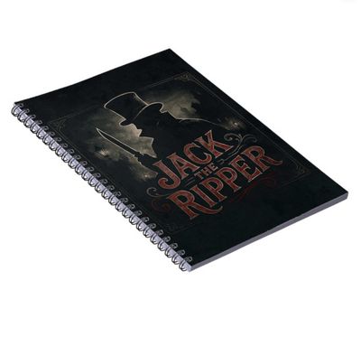 Jack the Ripper - Lined 6.5&quot; x 8.75&quot; Lined Classic Notebook