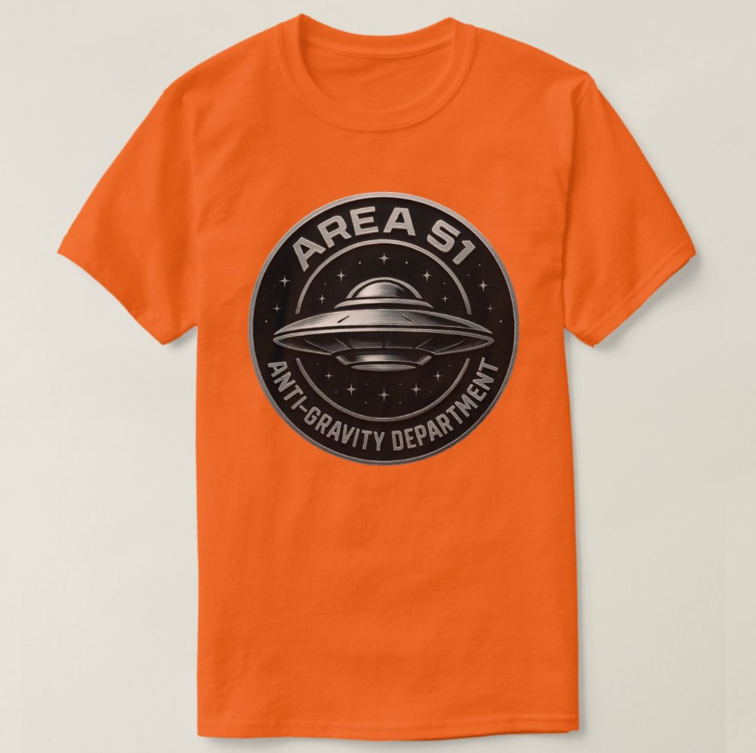 Area 51 - Anti-Gravity Department Alien UFO - Mens/Womens T-Shirt