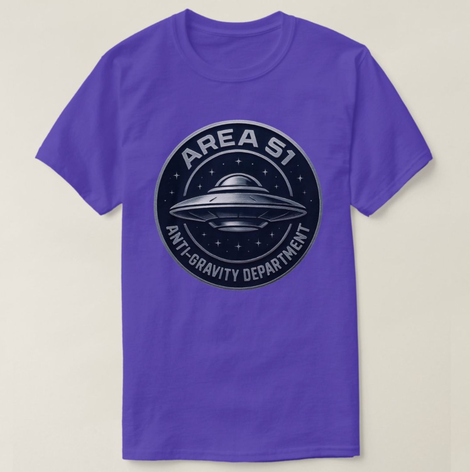Area 51 - Anti-Gravity Department Alien UFO - Mens/Womens T-Shirt