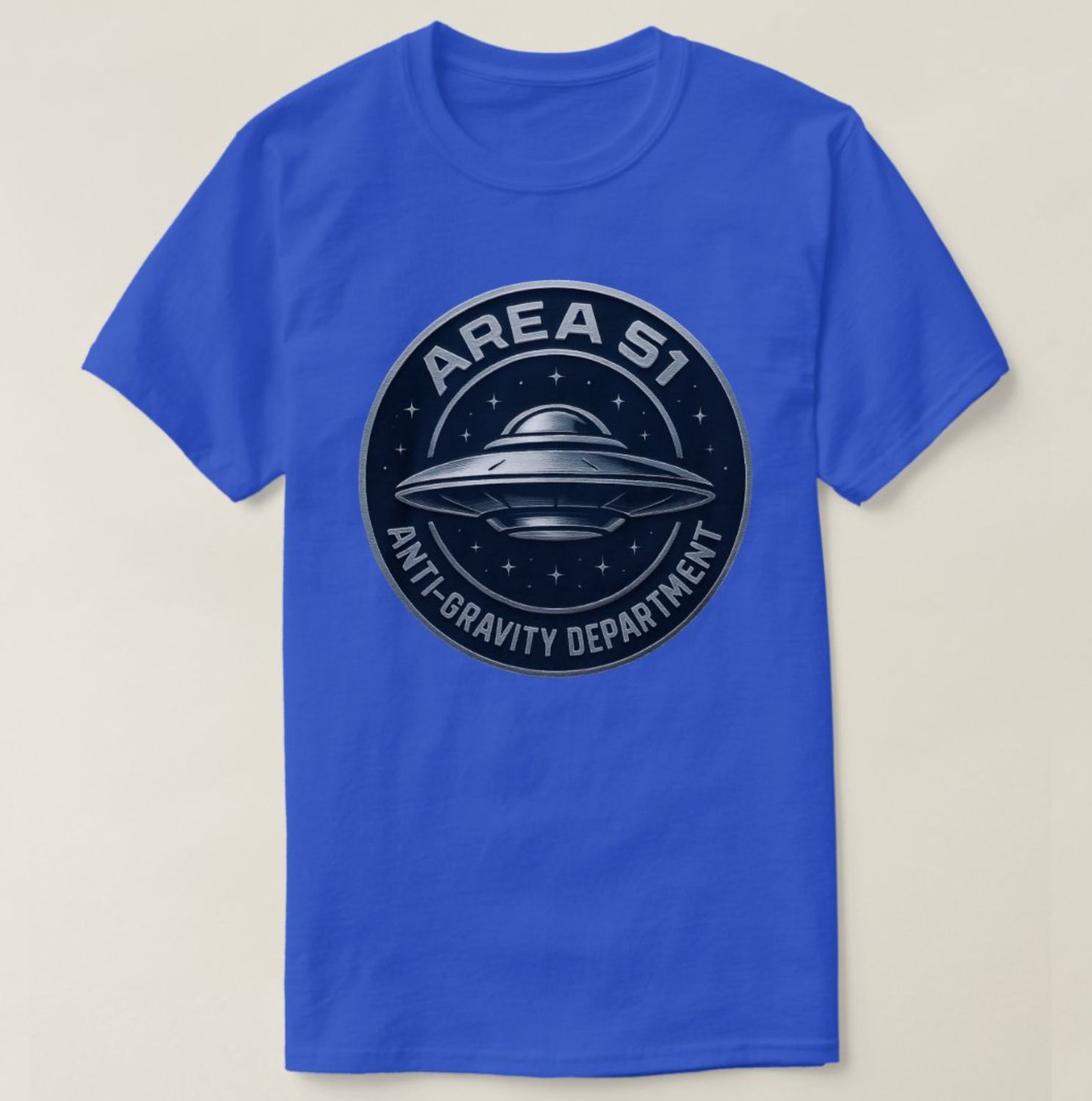 Area 51 - Anti-Gravity Department Alien UFO - Mens/Womens T-Shirt