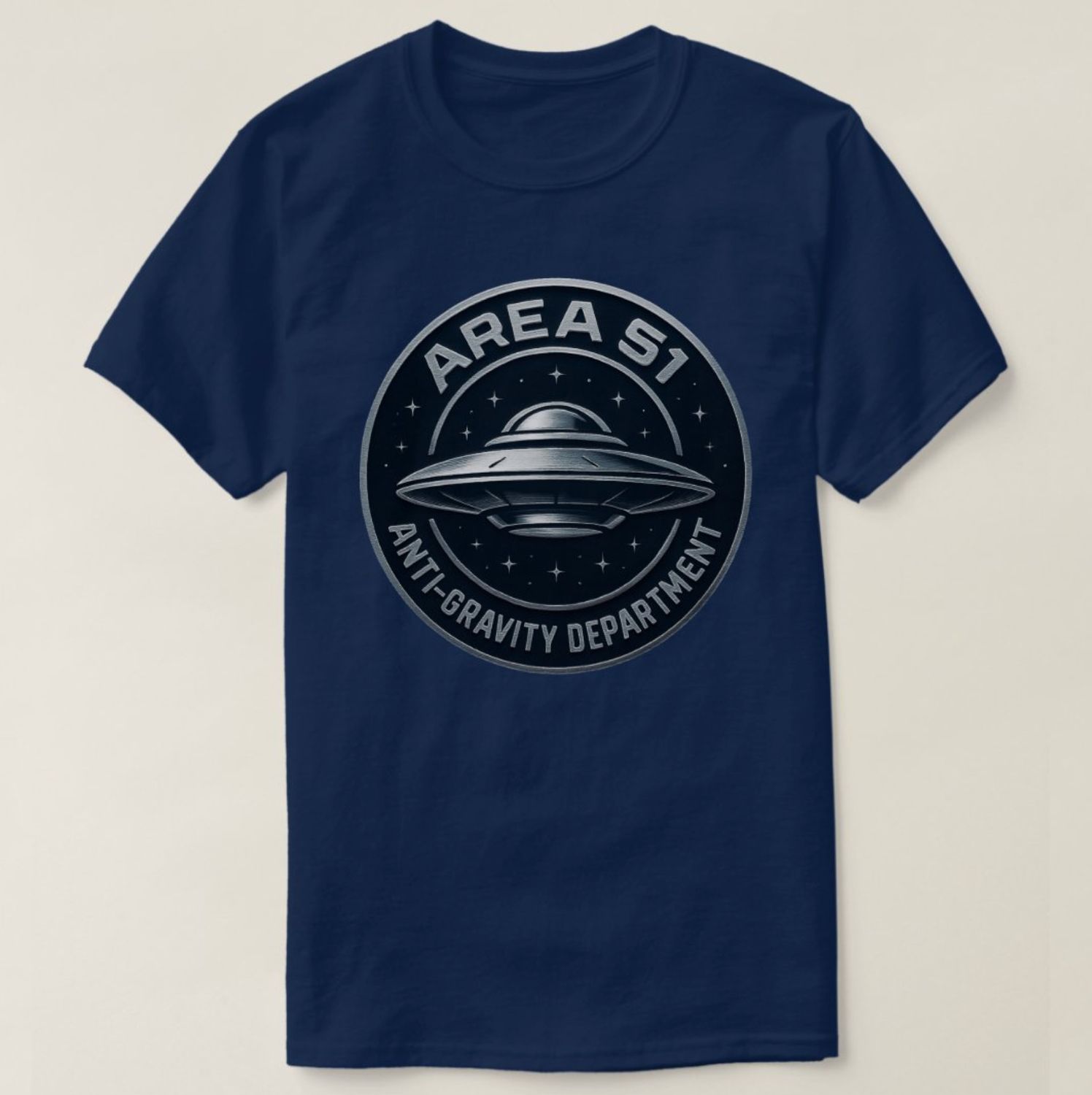 Area 51 - Anti-Gravity Department Alien UFO - Mens/Womens T-Shirt