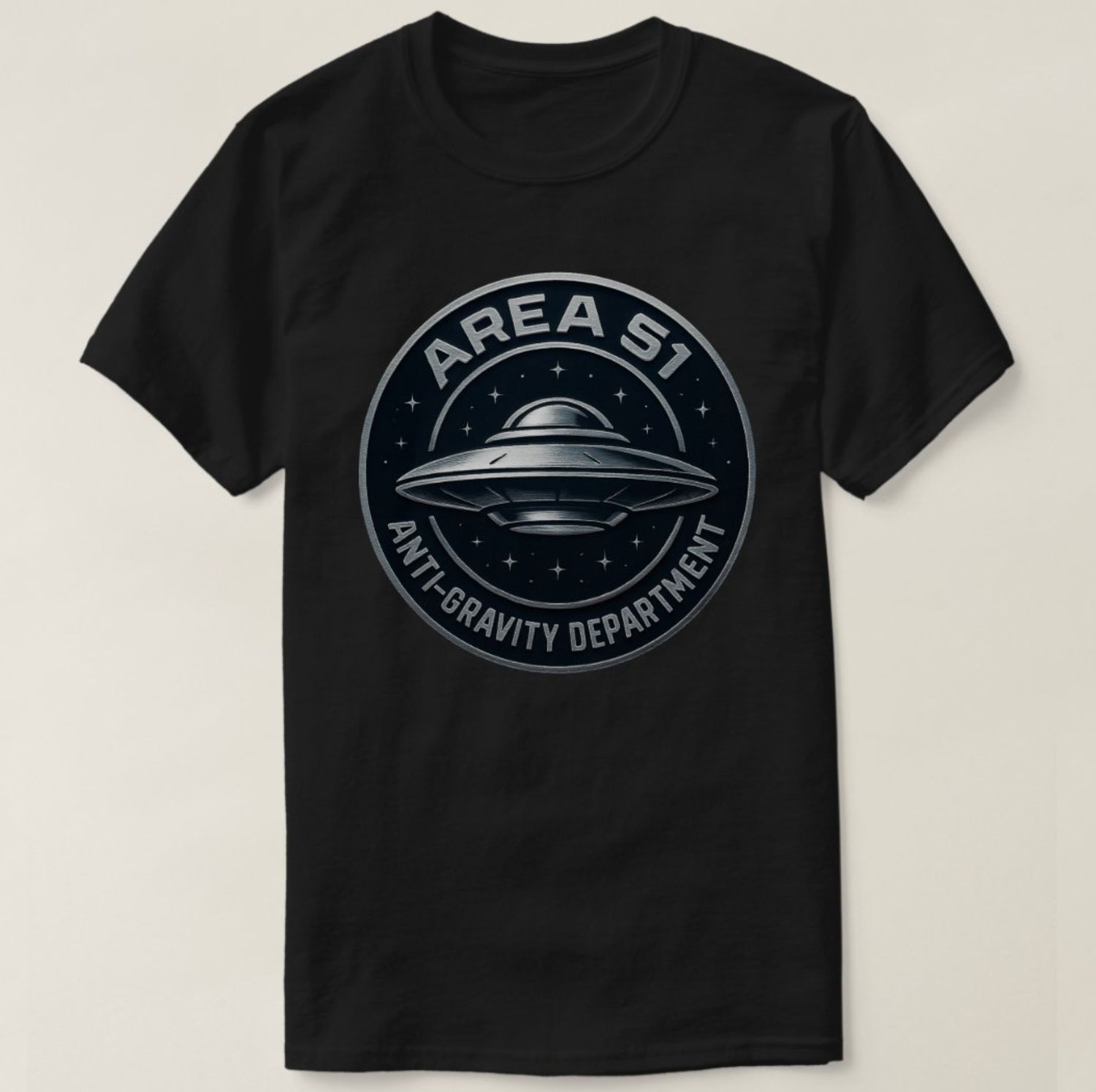 Area 51 - Anti-Gravity Department Alien UFO - Mens/Womens T-Shirt
