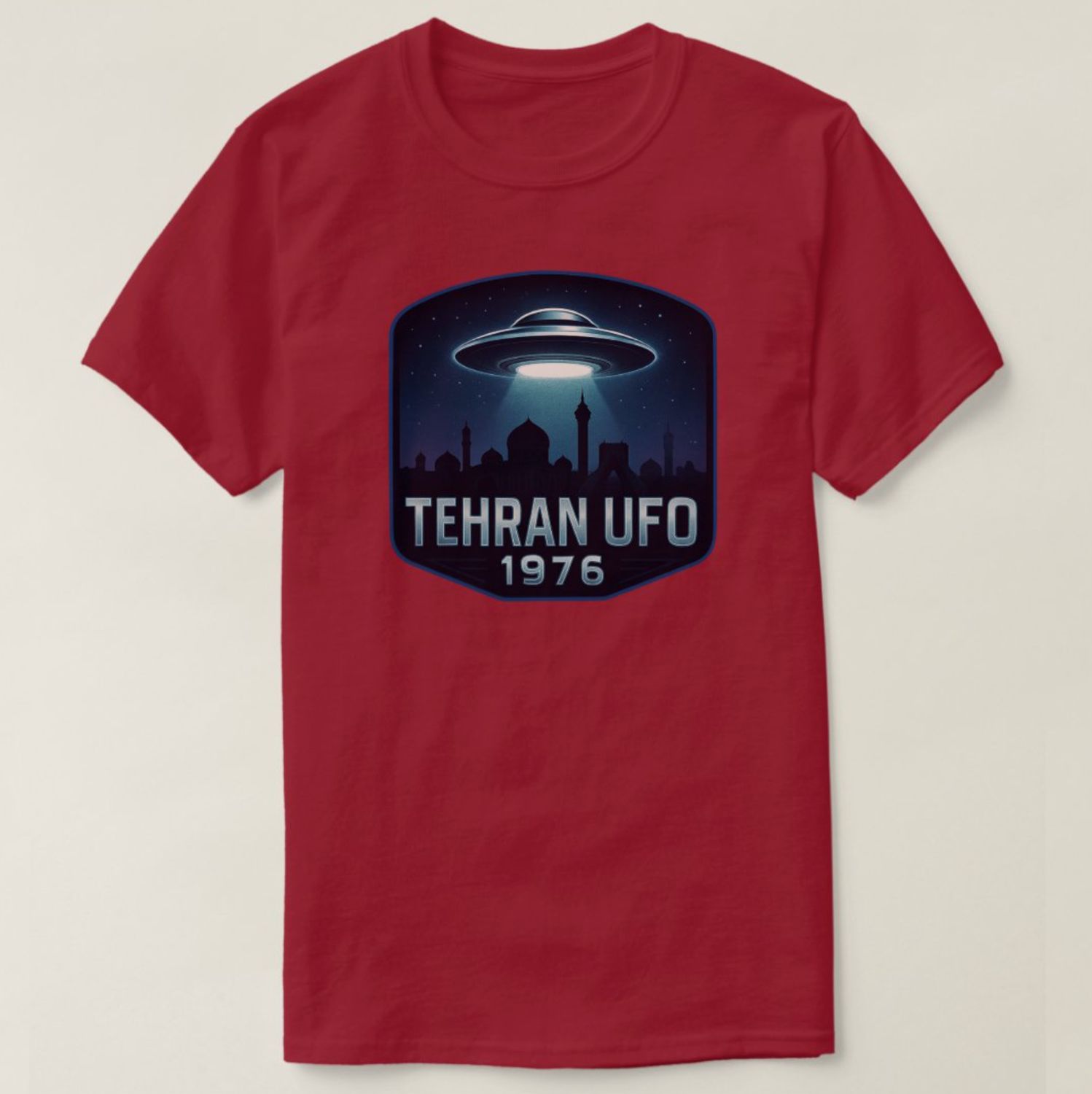 Tehran UFO 1976 Alien - Mens/Womens T-Shirt