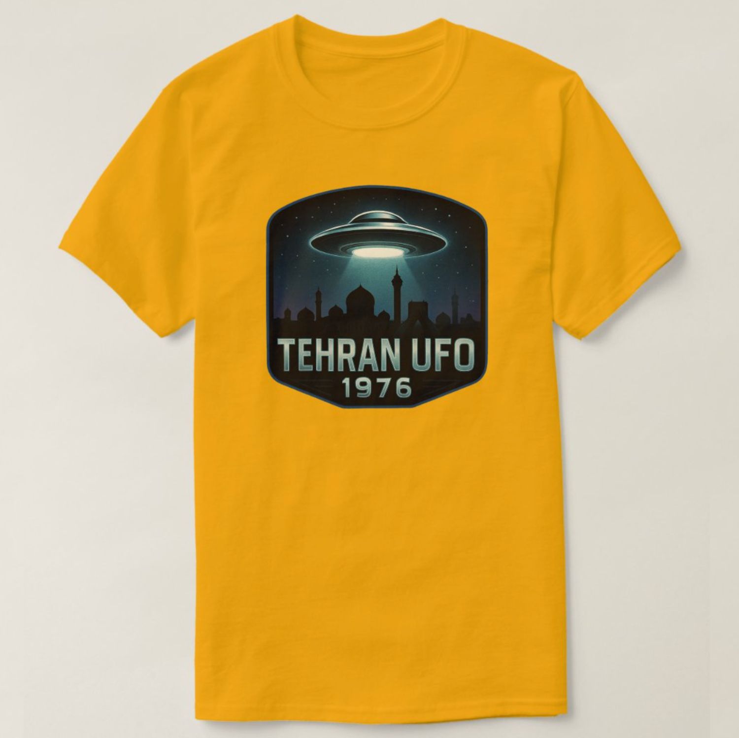 Tehran UFO 1976 Alien - Mens/Womens T-Shirt