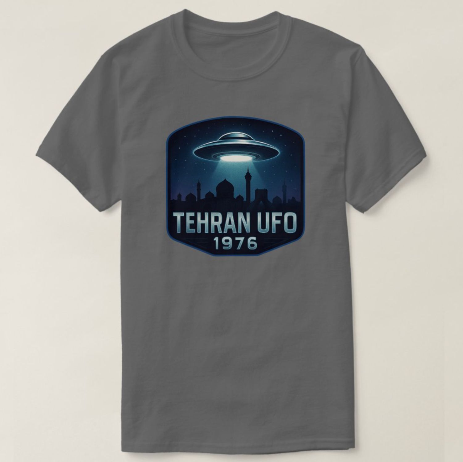 Tehran UFO 1976 Alien - Mens/Womens T-Shirt